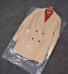 Compostable hanging bag garment bag slant bag