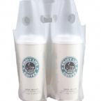 Compostable bag for taking out juice